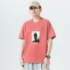 Pure cotton round-neck short-sleeved T-shirt for men's summer, a new style of trendy casual men's wear, half-sleeved summer T-shirt for men Application Scenario